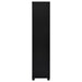 Jupiter 3-shelf Engineered Wood Media Tower Black