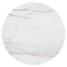Jason Round White Marble Top Side End Table Charcoal