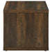 Frisco Square Engineered Wood Side End Table Dark Pine