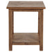 Payne 2-piece Coffee and End Table Set Distressed Brown