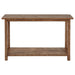 Payne Wood Entryway Sofa Console Table Distressed Brown
