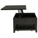 Payne 48-inch Mobile Lift Top Coffee Table Distressed Java