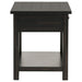 Payne 3-piece Coffee and 1-drawer End Table Set Java