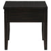 Concord 2-piece Coffee and End Table Set Distressed Java