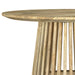 Touhy Round Solid Wood Cocktail Coffee Table Natural Mango