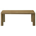 Castlewood 3-piece Cocktail Coffee Table Set Brown Oak