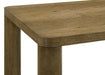 Castlewood 2-piece Cocktail Coffee Table Set Brown Oak