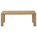Castlewood 3-piece Cocktail Coffee Table Set Light Oak