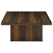 Devar 3-piece Square Coffee and End Table Set Dark Pine