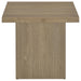 Devar Square Engineered Wood Side End Table Latte
