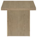 Devar 3-piece Square Cocktail Coffee End Table Set Latte