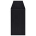 Denison 79-inch 4-door TV Stand Media Console Black