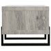 Dinard Engineered Wood Cocktail Coffee Table Grey Driftwood