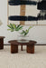 Dale Round Solid Mango Wood Coffee Table Brown