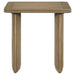 Adina 2-piece Wood Coffee Table Set Distressed Light Brown