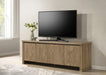 Adina 70-inch TV Stand Media Console Distressed Light Brown