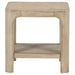 Solano 2-piece Square Coffee Table Set Weathered Mango