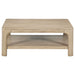Solano 2-piece Square Coffee Table Set Weathered Mango