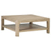 Solano 3-piece Square Coffee Table Set Weathered Mango