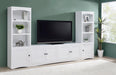 Laughlin 3-piece Entertainment Center TV Stand White