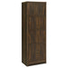 Laughlin 4-shelf Engineered Wood Media Tower Dark Pine