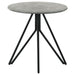 Hadi 2-piece Round SmartTop Coffee and End Table Set Cement