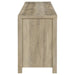 Madra 2-door Engineered Wood 79-inch TV Stand Distressed Pine