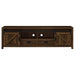 Madra 2-door Engineered Wood 79-inch TV Stand Dark Pine
