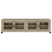 Sachin 3-piece 79-inch TV Entertainment Center Antique Pine
