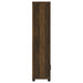 Sachin 3-piece 79-inch TV Entertainment Center Dark Pine