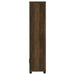 Sachin 3-piece 79-inch TV Entertainment Center Dark Pine