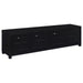 Sachin 3-piece Entertainment Center 79-inch TV Stand Black