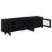Sachin 3-piece Entertainment Center 79-inch TV Stand Black