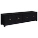 Sachin 3-piece Entertainment Center 79-inch TV Stand Black