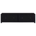 Sachin 3-piece Entertainment Center 79-inch TV Stand Black