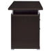 Tracy 55-inch 2-drawer Office Computer Desk Cappuccino