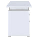 Tracy 55-inch 2-drawer Office Computer Desk White