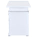Irving 47-inch 2-drawer Office Computer Desk White