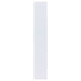 Theo 71-inch 6-shelf Bookshelf White