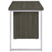 Brennan 47-inch 3-drawer Office Computer Desk Weathered Grey