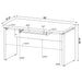 Skylar 55-inch Computer Desk with Keyboard Drawer Cappuccino