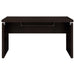 Skylar L-Shape Desk with Mobile File Cabinet Cappuccino