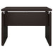 Skylar 83-inch L-Shaped Office Computer Desk Cappuccino