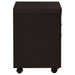 Skylar 3-drawer Home Office Mobile File Cabinet Cappuccino