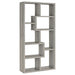 Theo 71-inch 6-shelf Bookshelf Grey Driftwood