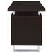 Lawtey 60-inch 2-drawer Office Computer Desk Cappuccino