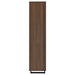 Maddox 71-inch 3-shelf Cabinet Bookcase Walnut