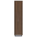 Maddox 71-inch 3-shelf Cabinet Bookcase Walnut