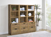 Westpark 3-piece Wall Unit Bookcase Set with USB Mango