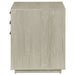 Loomis 3-drawer Home Office File Cabinet Whitewashed Grey